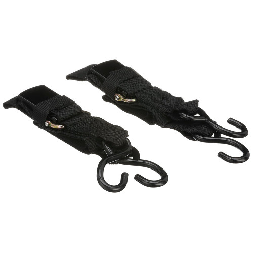 Attwood Quick-Release Transom Tie-Down Straps 2" x 4&#39; Pair 15232-7