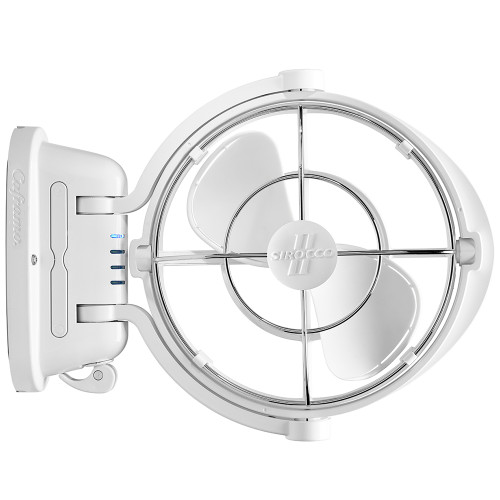 SEEKR by Caframo Sirocco II 3-Speed 7" Gimbal Fan - White - 12-24V 7010CAWBX