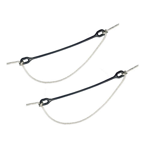 Davis Line Snubber&trade; 22" - Black - 2-Pack 1468