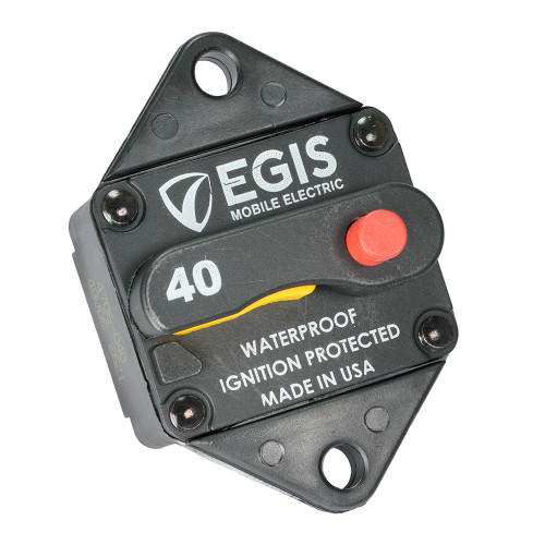 Egis 40A Panel Mount Circuit Breaker - 285 Series 4706-040