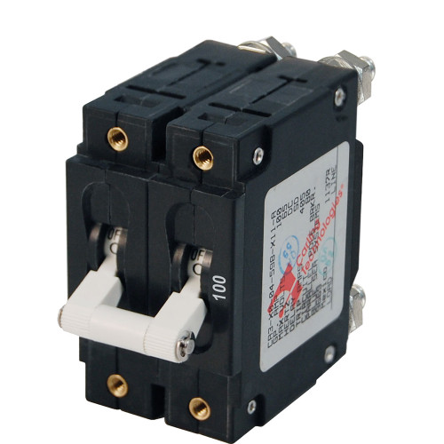 Blue Sea 7258 C-Series Double Pole Circuit Breaker - 100A 7258
