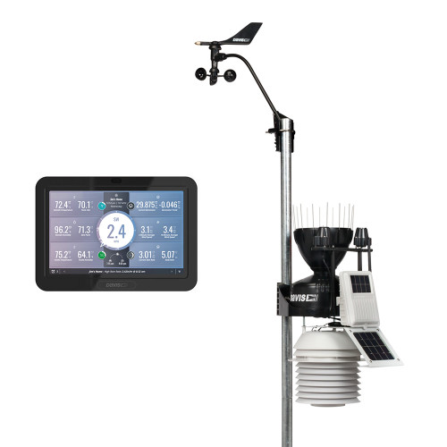 Davis Vantage Pro2 Wireless Weather Station w/WeatherLink Console, 24hr Fan Aspirated Radiation Shield, UV &amp; Solar Sensors 6263