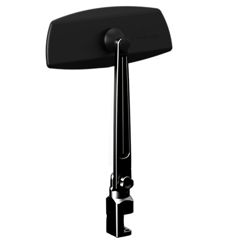 PTM Edge Pontoon Mirror/Bracket Kit w/VR-100 Pro &amp; PCX-200 (Black) P13157-200TEBBK