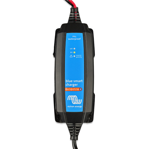 Victron Blue Smart IP65 Charger - 6V/12V - 1.1A - 120V - 1-15P BPC120134124R
