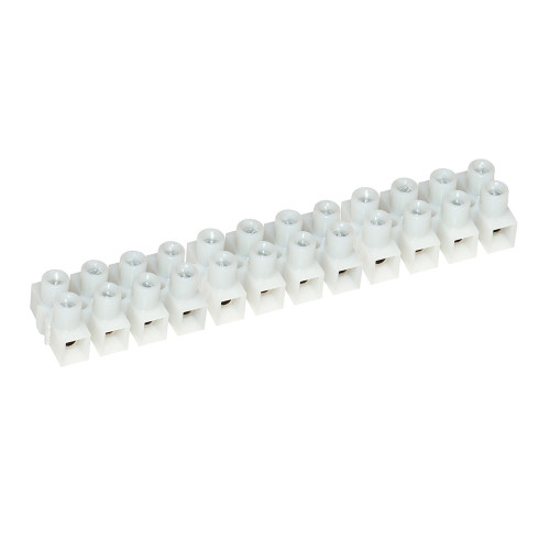 Pacer 20A Euro Style Terminal Block - 12 Gang - 5 Pack E200-12-5