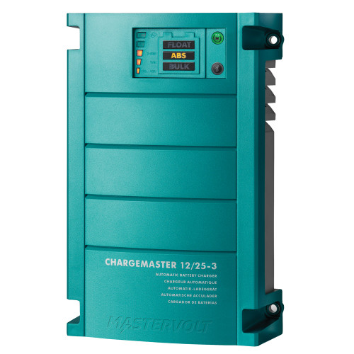 Mastervolt ChargeMaster 25 Amp Battery Charger - 3 Bank, 12V 44010250