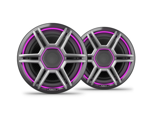Fusion AP-FL77SPG 7.7in LED Apollo Series Speakers Gray Sport Grilles 010-02918-13