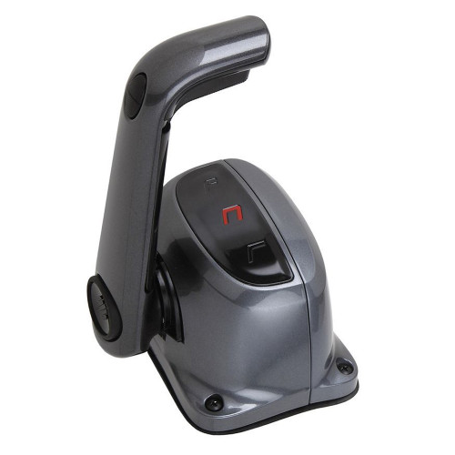 Uflex&nbsp;Single Lever Top Mount Control w/Neutral Lock &amp; Trim Switch - Black B501BT/L
