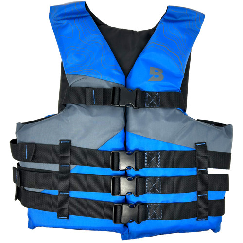 Bluestorm Type III Adult Universal Foam Life Jacket - Blue BS-175-BLU-U