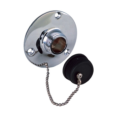 Perko Water Outlet Fitting w/Cap 0504DP0CHR