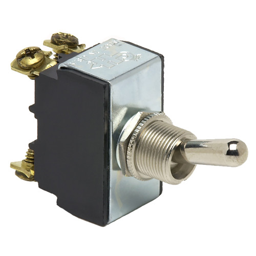 Cole Hersee Heavy Duty Toggle Switch DPST On-Off 4-Screw 5588-BP
