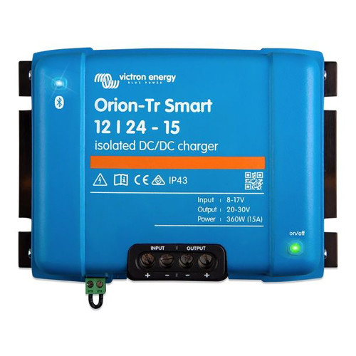 Victron Orion-TR Smart DC-DC 12/24-15 15A (360W) Isolated Charger or Power Supply ORI122436120