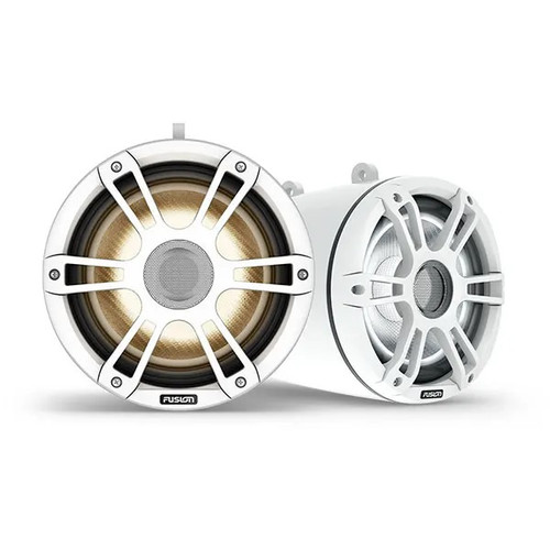 Fusion SG-FLT883SPW 8.8" Tower Speaker White 3i With CRGBW Lighting 010-02773-50
