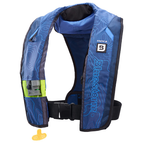 Bluestorm Stratus 35 Auto Type II Inflatable PFD - Deep Blue T1H-19-NAV