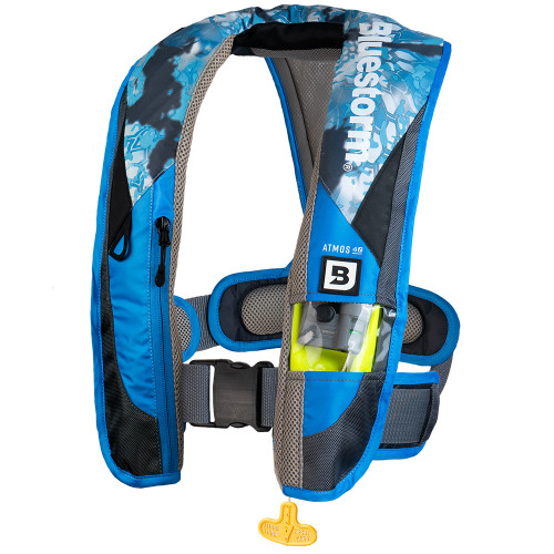 Bluestorm Kryptek Atmos 40 Auto Type II Inflatable PFD - Obscura Litus BS-D1H-23-LIT