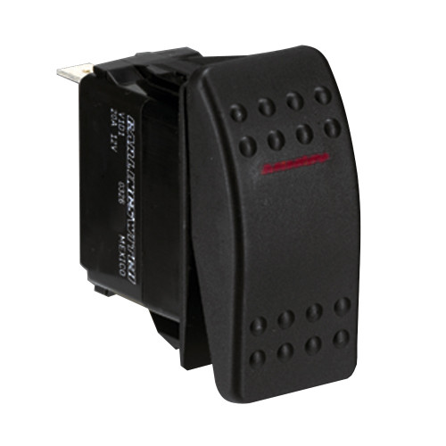 Paneltronics SPST ON/OFF Waterproof Contura Rocker Switch 001-675