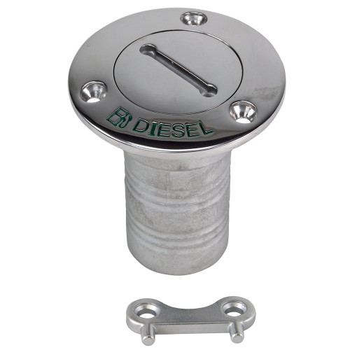 Whitecap Hose Deck Fill - 2" Hose - Diesel 6395C