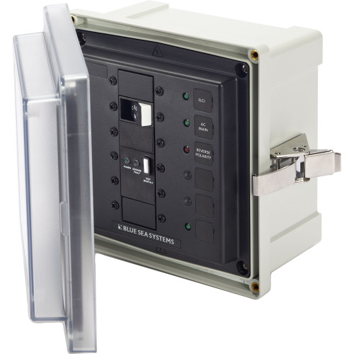 Blue Sea 3119 SMS Surface Mount System Panel Enclosure - 120/240V AC / 50A ELCI Main - 1 Blank Circuit Position 3119