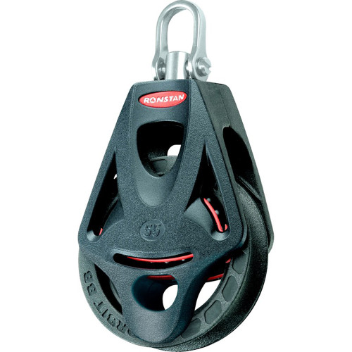 Ronstan Series 55 Ball Bearing Orbit Block&#153; - Single - Becket - Swivel Head RF55110