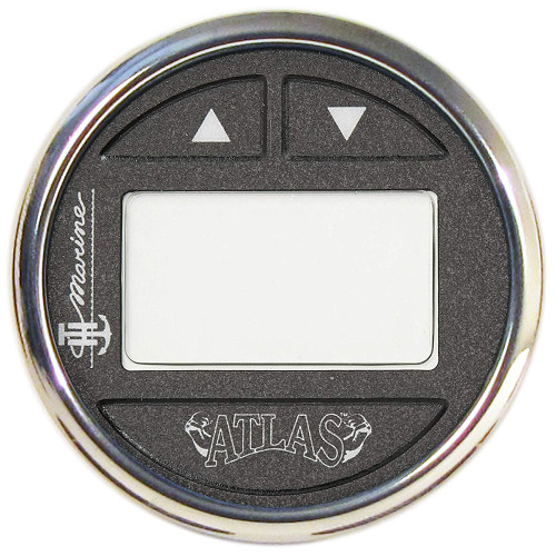 T-H Marine ATLAS&trade; Hydraulic Gauge Kit f/4" &amp; 8" ATLAS&trade; Jack Plates - Stainless Steel Bezel FAGK-1SS-DP