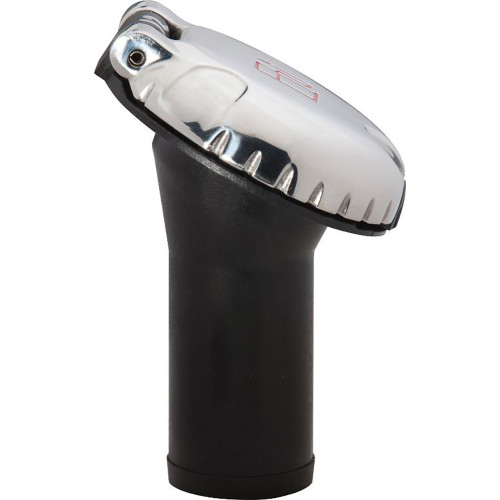 Attwood Deck Fill f/Carbon Canister System - Angled Body &amp; Scalloped Stainless Steel Cap 99DFCCAS1S
