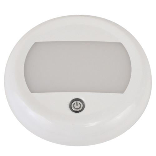 Scandvik 5" Dome Light w/Switch &amp; 3 Stage Dimming - 10-30V - IP67 41323P