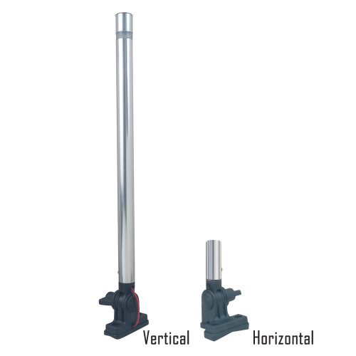 Perko 24" Folding Mount Pole Light - White All Round Light 1670DP2ALU