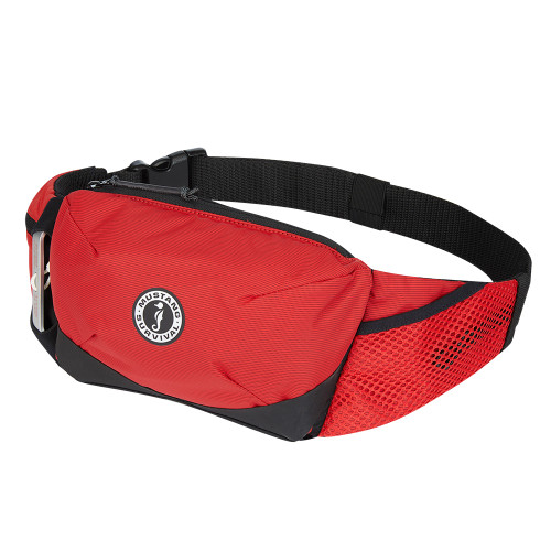 Mustang Essentialist Manual Inflatable Belt Pack - Red MD3800-4-0-202