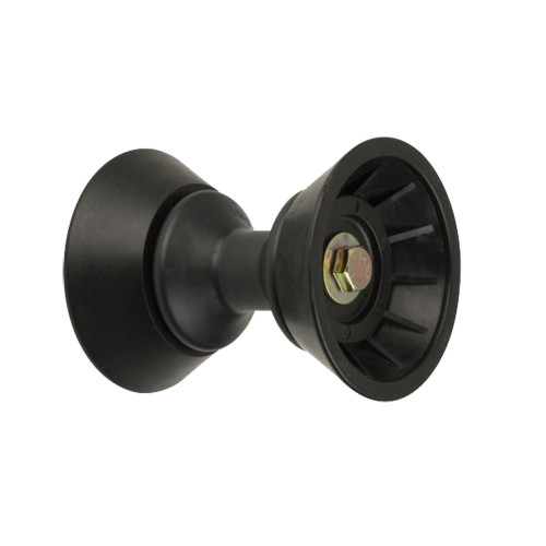 C.E. Smith 3" Bow Bell Roller Assembly - Black TPR 29332