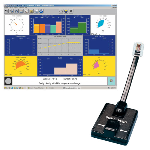 Davis WeatherLink&reg; Windows - Serial Port f/Vantage Vue & Pro2 Series 6510SER