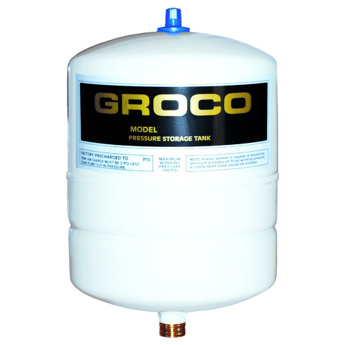 GROCO Pressure Storage Tank - 0.5 Gallon Drawdown PST-1
