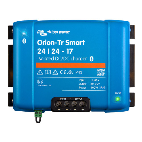 Victron Orion-TR Smart DC-DC 24/24-17 17a (400W) Isolated Charger or Power Supply ORI242440120