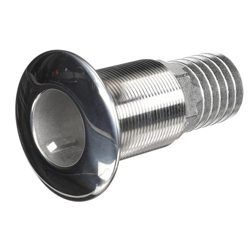 Attwood Stainless Steel Thru-Hull Standard Straight Barbed - 1-1/2" Inner Diameter 66551-3