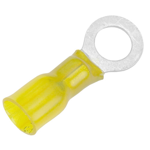 Pacer 12-10 AWG Heat Shrink Ring Terminal - 5/16" Stud Size - 3 Pack TE10-56R-3