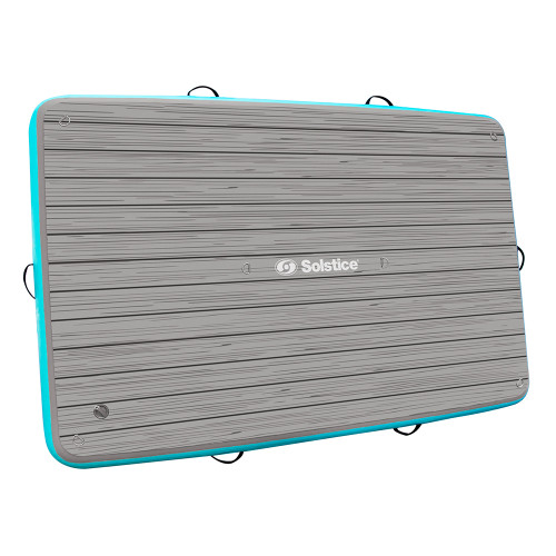 Solstice Watersports 8&#39; x 5&#39; Luxe Dock w/Traction Pad &amp; Ladder 38805