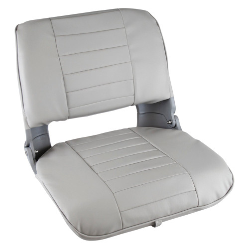 Wise Pro Style Clamshell Fold Down Fishing Seat - Grey 8WD135LS-717