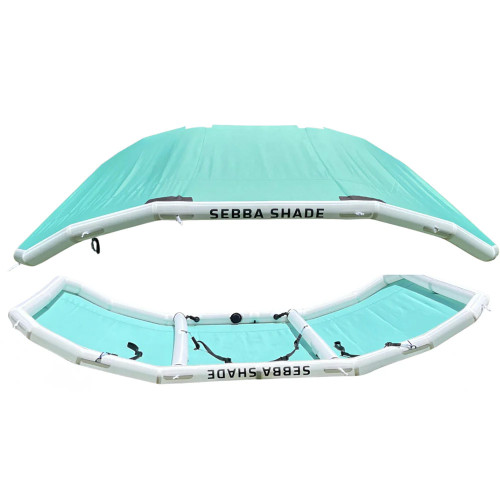 Sebba Shade 8 x 12 ft. Seafoam Sun Shade f/Boats 26'+ SS8X12SFM