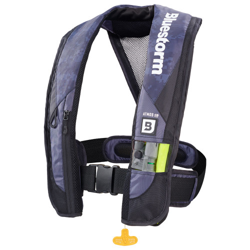 Bluestorm Atmos 40 Auto Type II Inflatable PFD - Apex Black D1H-19-BLK