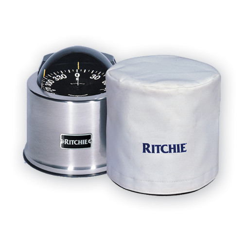 Ritchie GM-5-C 5" GlobeMaster Binnacle Mount Compass Cover - White GM-5-C