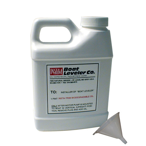 Boat Leveler Oil & Funnel Kit 12612