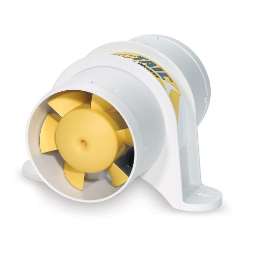 Shurflo by Pentair YELLOWTAIL&trade; 3" Marine Blower - 12 VDC, 120 CFM 277-3110