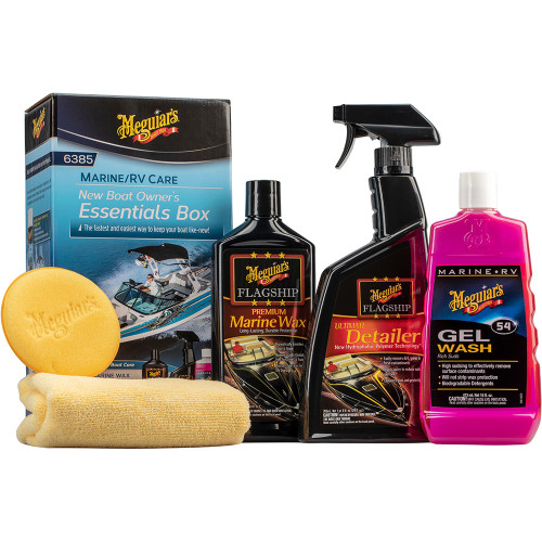 Meguiar&#39;s New Boat Owners Essentials Kit M6385