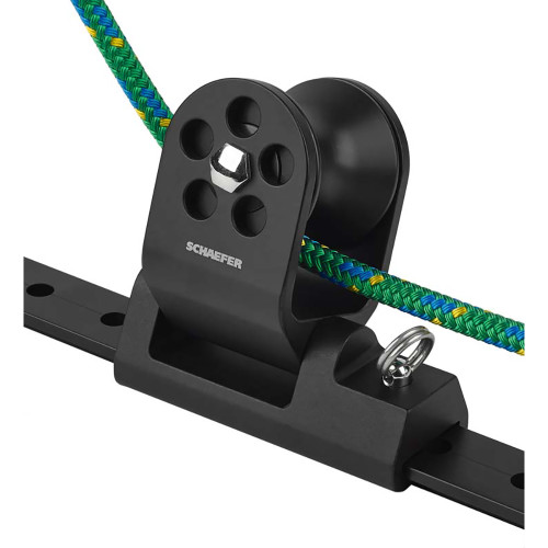 Schaefer Twin Sheet Block f/1-1/4" T-Track - Black 32-97