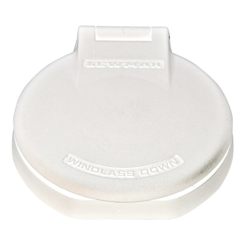 Lewmar Deck Foot Switch - Windlass Down - White Plastic 68000918
