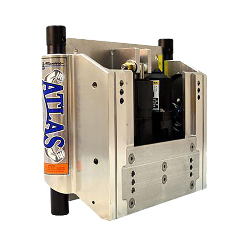 T-H Marine ATLAS&trade; 4" Set Back Hydraulic Jack Plate STD Polished AHJC-4V-DP