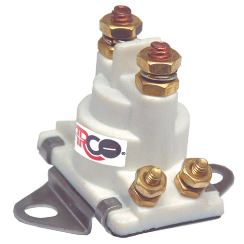 ARCO Marine Original Equipment Quality Replacement Solenoid f/Mercruiser &amp; Mercury - Isolated base, 12V SW064