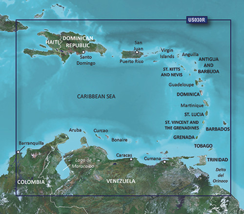 Garmin HXUS030R G3 Micro SD Southeast Caribbean 010-C0731-20