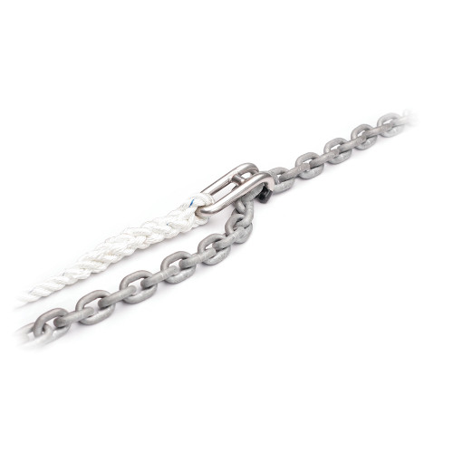 C. Sherman Johnson "Captain Hook" Chain Snubber Small Snubber Hook f/1/4" &amp; 5/16" Chain w/12&#39; of 1/2" 3 Strand Nylon 46-465