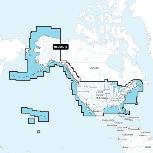 Garmin NSUS001L Navionics+ U.S. & Coastal Canada microSD 010-C1287-20