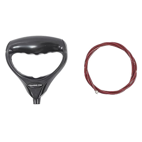 T-H Marine G-Force Trolling Motor Handle &amp; Cable - Black GFH-1G-DP